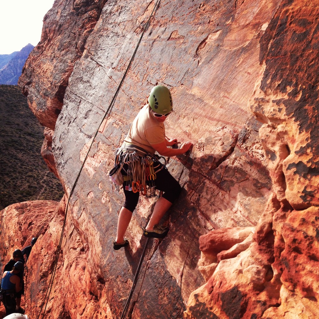 rock climbing women red rock canyon moderate mecca