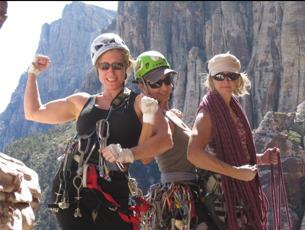 Teresa Climbing | Rock Climbing Women