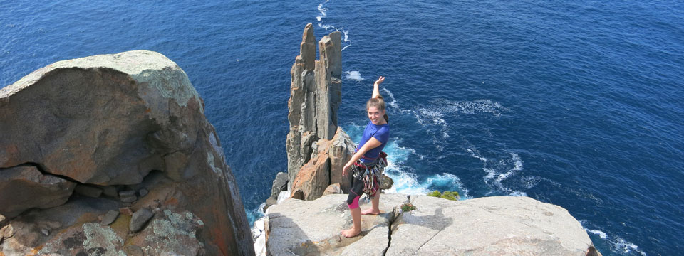 Cape Raoul Rock Climbing Women