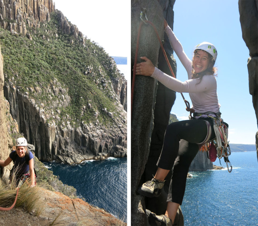 Cape Raoul Tasmania Rock Climbing Women