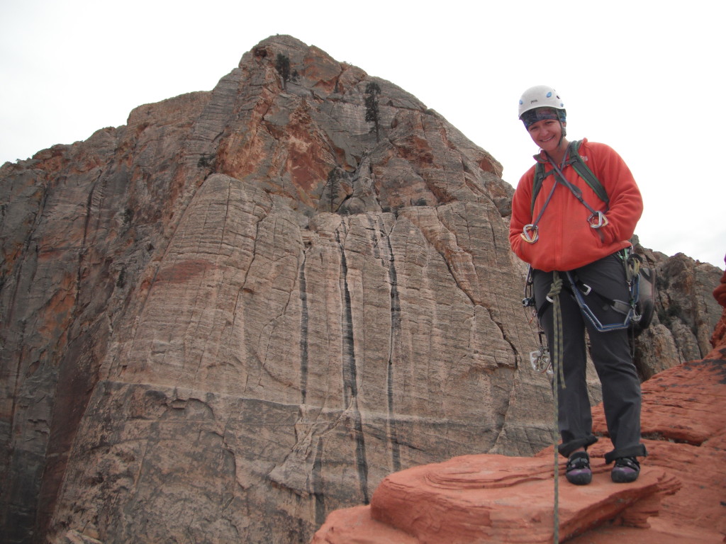 Summit of Black Dagger Red Rock Canyon