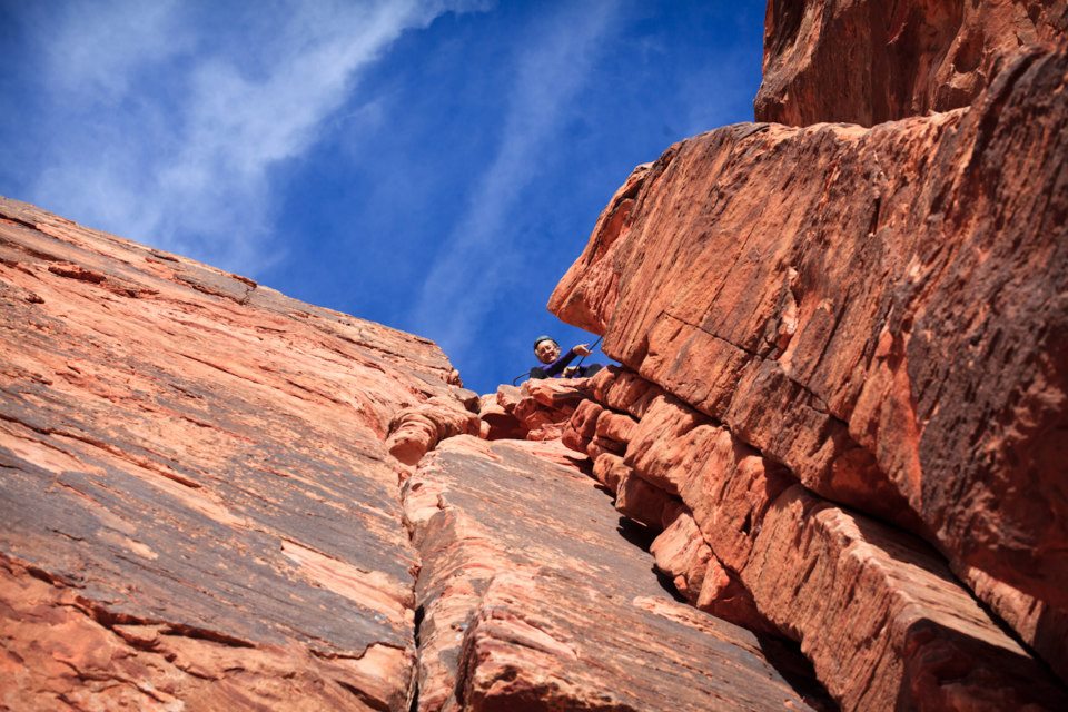 rock climbing women