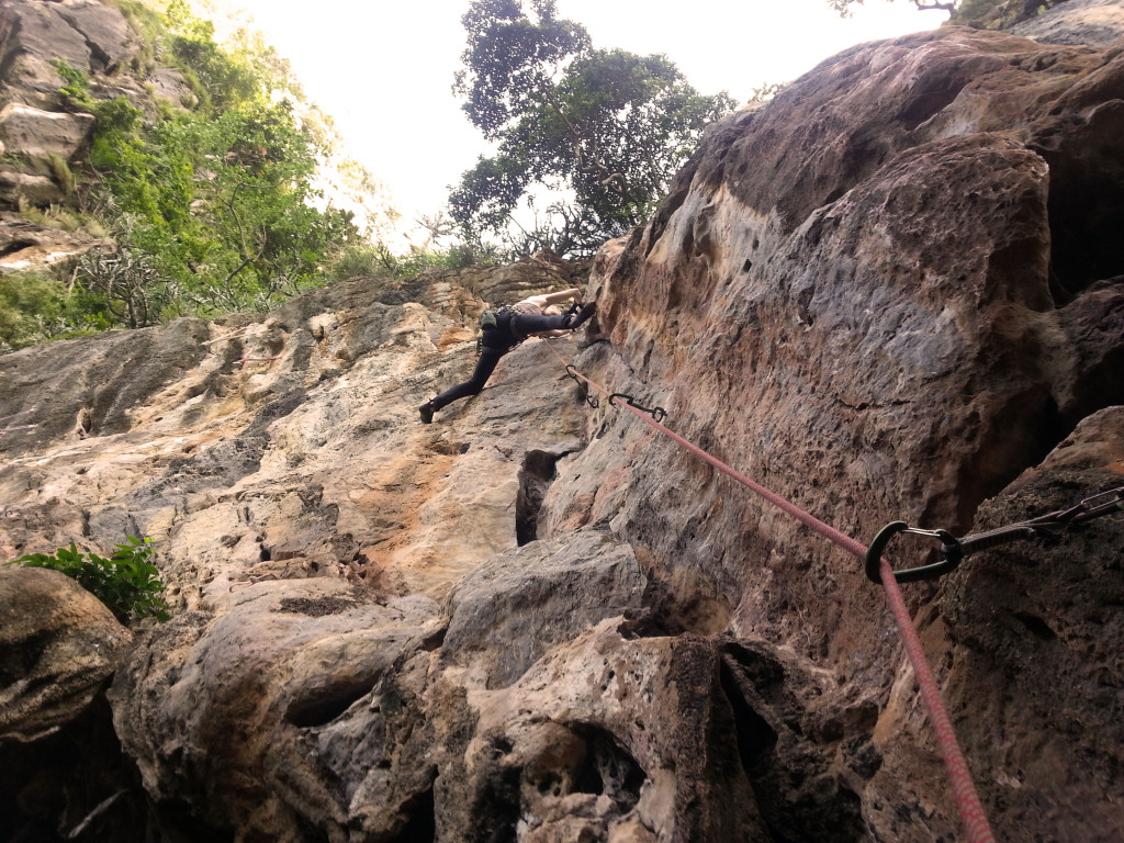 Climbing in Thailand