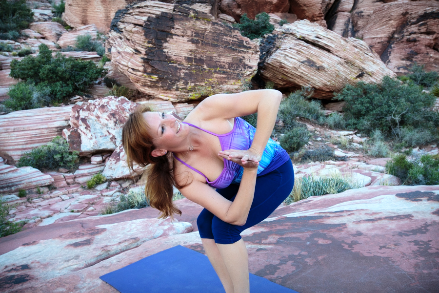 Rock Climbing Women Yoga Series with Sue