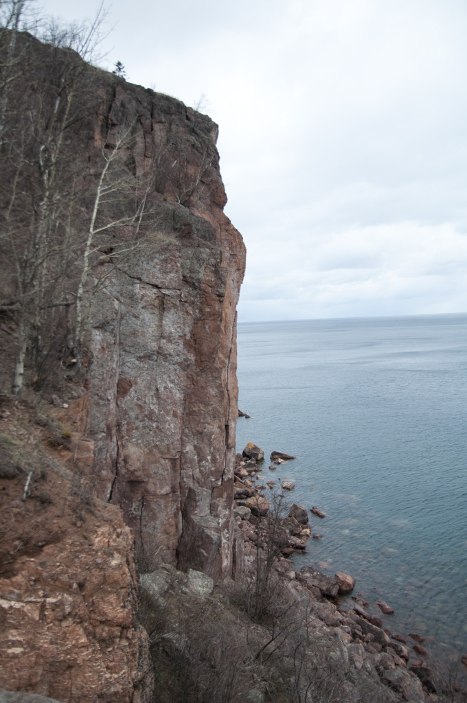 View of Laceration Jam at Palisade Head