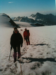 On the Similaun in the Austrian Alps