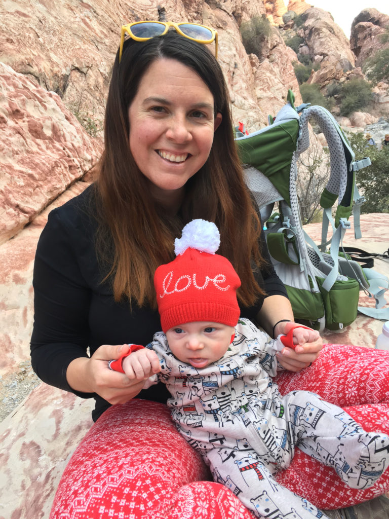 Laurie Gilman Being a Rock Climbing Mom