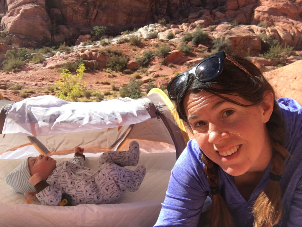 Laurie Gilman on Climbing with a Baby