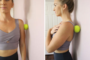 Arm and Shoulder Ball Massage