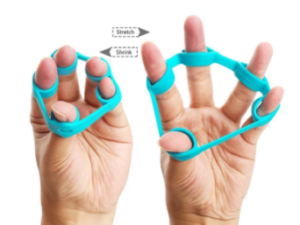 Finger Extension Against a Rubber Band