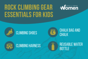 Rock climbing gear essentials for kids