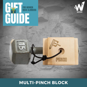 Multi-pinch block for climbers.
