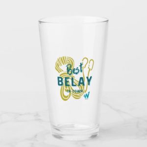 Best Belay in Town Pint Glass