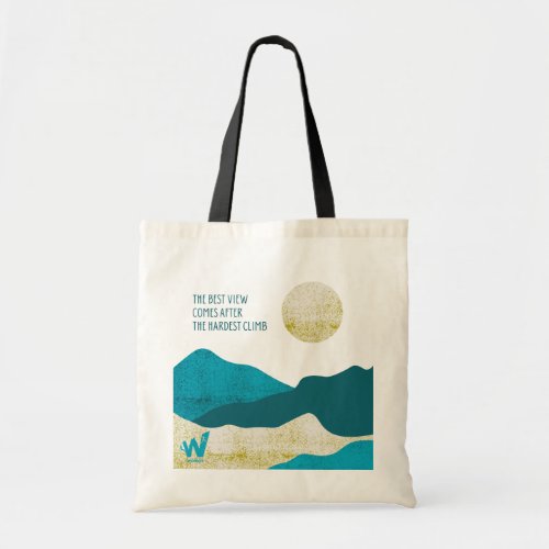 Best View Canvas Shopping Tote